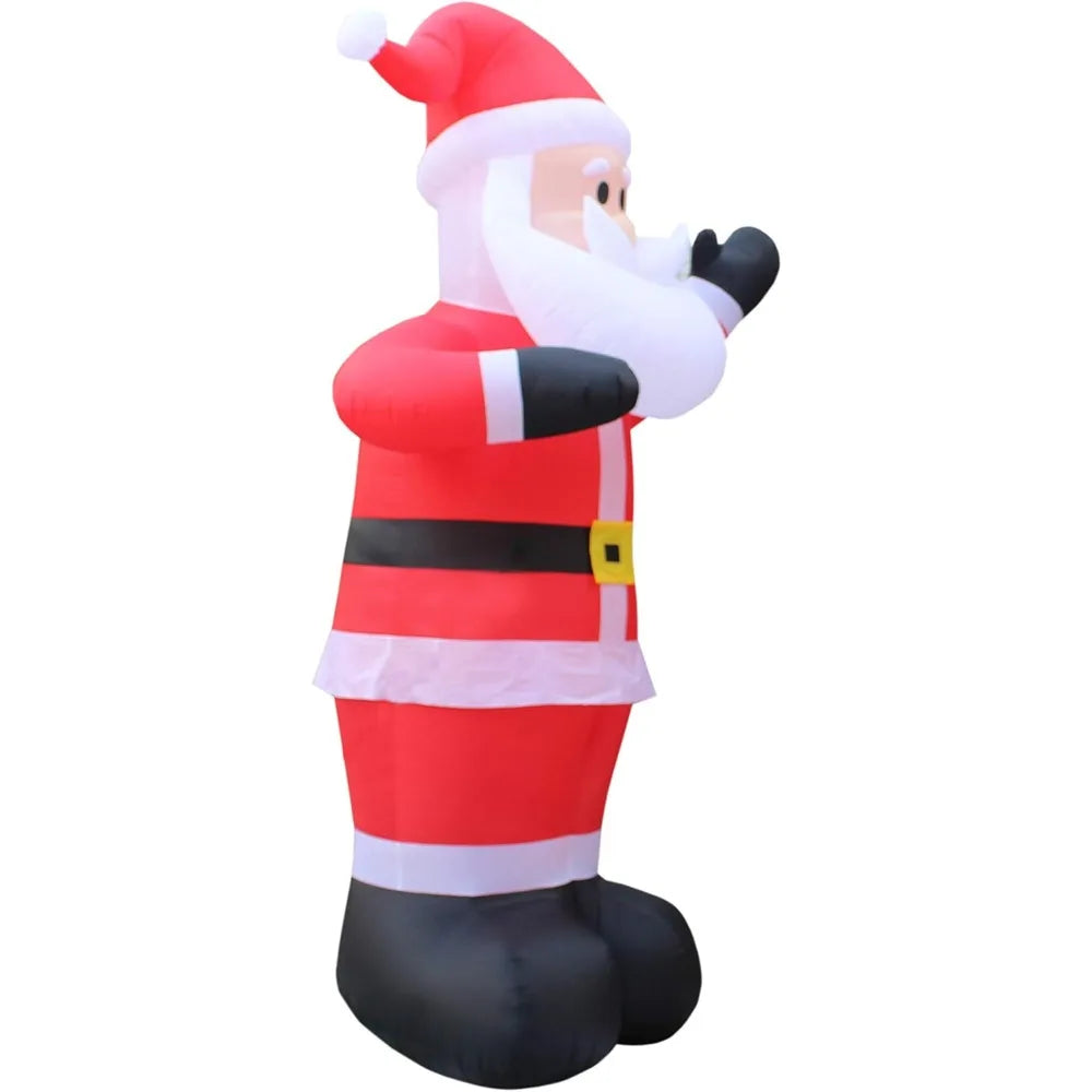 14 Foot Tall Huge Christmas Inflatable Santa Claus Outdoor Decoration