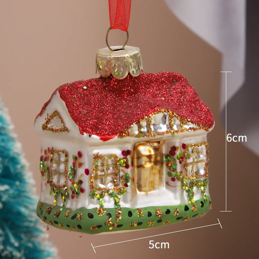 Christmas House Merry Christmas Decorations for Home 2024 Cristmas Ornament Xmas Navidad Noel Gifts Happy New Year 2024