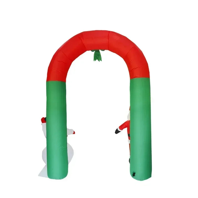 Christmas yard decoration venue decoration props inflatable Christmas arch Santa Claus snowman inflatable air model